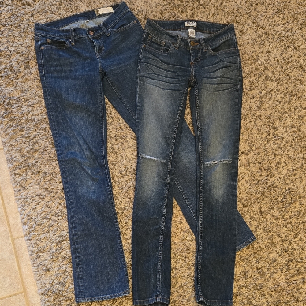 Gap & Mudd Skinny & Straight Leg Jeans Bundle